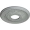 Ekena Millwork Palmetto Ceiling Medallion (Fits Canopies up to 4 7/8"), 12 1/8"OD x 3 1/2"ID x 1"P, Primed White CM12PM - alternate 3
